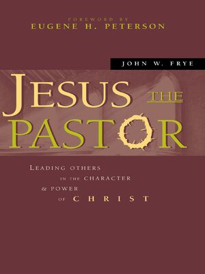 cover image of Jesus the Pastor